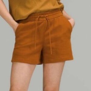 Lululemon Sz 8 Brown Shorts Has Pockets Guc